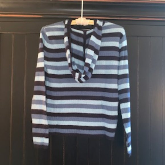 Striped Hoodie Sweater - Picture 7 of 12